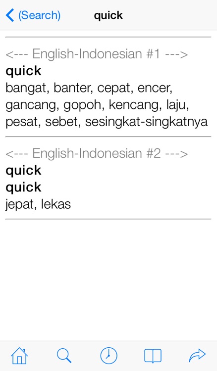 Quickdict Indonesian English By Kk Studio