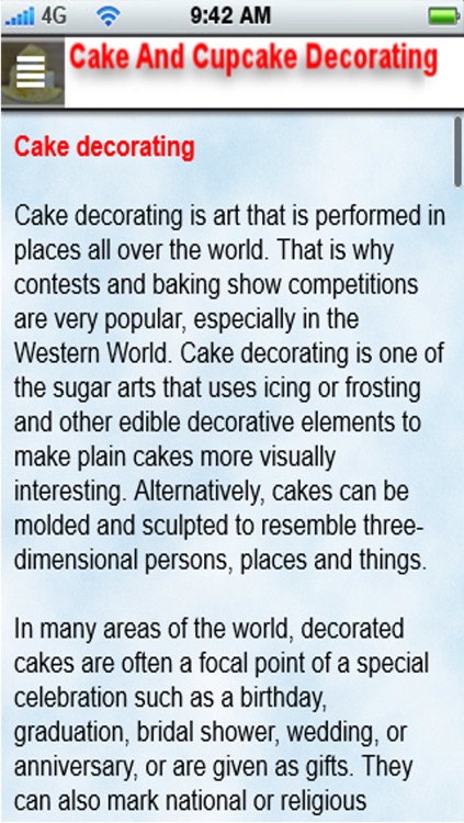 Cake And Cupcake Decorating screenshot-3