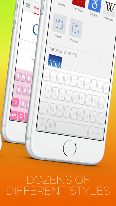 Cool Keyboards Pro for iOS 8 screenshot 4