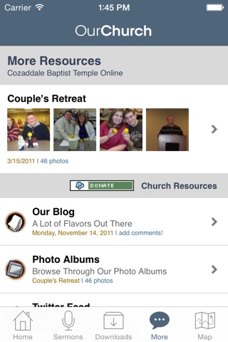 Cozaddale Baptist Temple screenshot 4