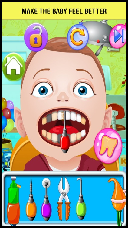 A Little Dentist Office Kids Games - my baby care salon & doctor spa for girls