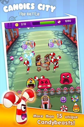 Candies City: The Battle. Join the Candy Supers troop ! screenshot 4