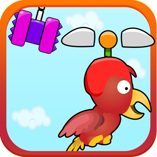 Zooming Parrot - Flop, Jump & Fly to the Skyward Clouds