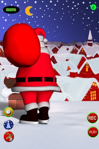 A Talking Santa 3D for iPhone - The Merry Christmas Game screenshot 3