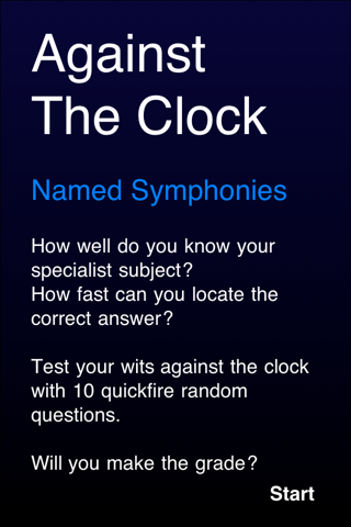 Against The Clock - Named Symphonies screenshot 2