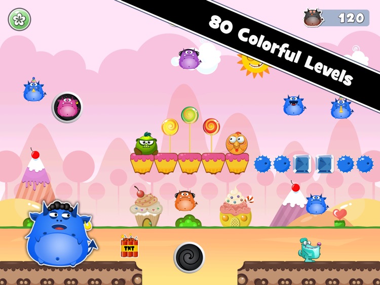 ChikaBoom HD - Drop Chicken Bomb, Boom Angry Monster, Cute Physics Puzzle for Christmas