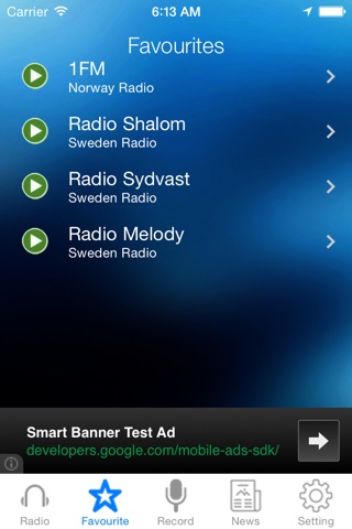 Sweden Radio News Music Recorder screenshot 3