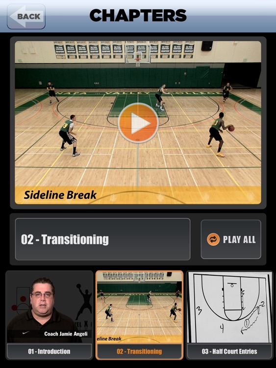 Princeton Continuity Offense: Using Backdoor Plays - With Coach Jamie Angeli - Full Court Basketball Training Instruction - XL screenshot-4