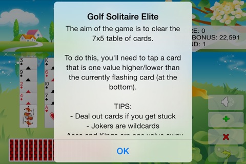 Golf Solitaire Elite screenshot 2