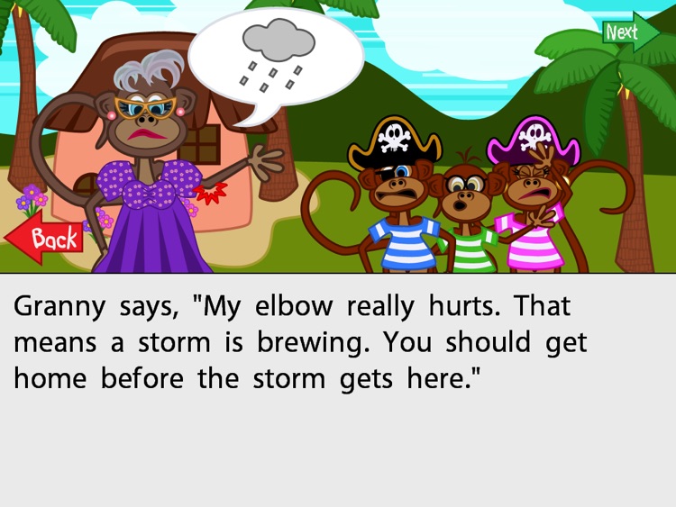 Touch2Read 3 Little Monkeys for iPad screenshot-4