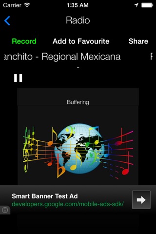 Ranchera Music Radio Recorder screenshot 2