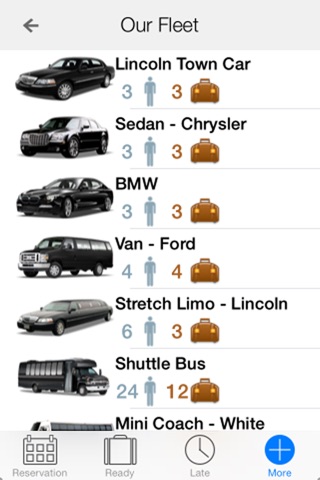 The Limousine App screenshot 4