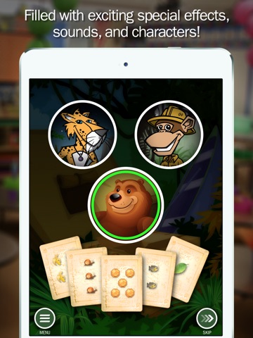 TouchMath Jungle Addition 1 screenshot 4