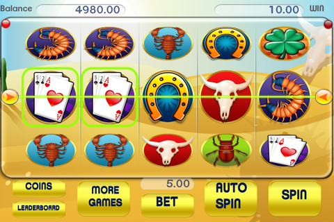 Ancients of the Desert Slot Machine - Pharaoh's Big Lucky Fortune screenshot 3