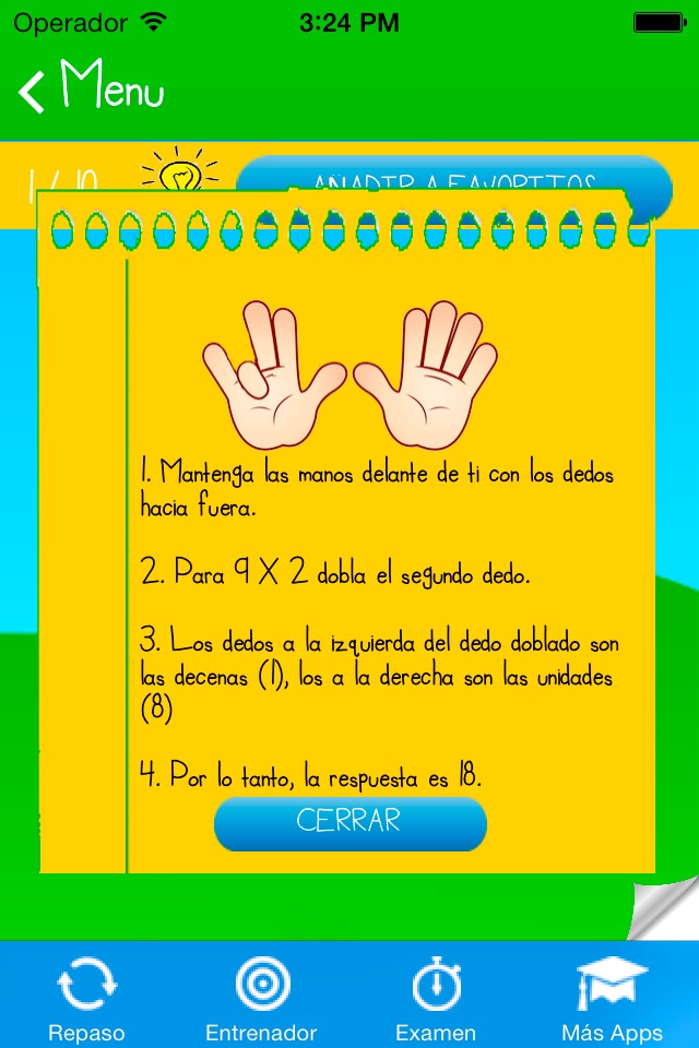 Multiplication Tables - Math Trainer Lite screenshot 3