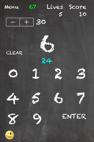 Number Bonds Chalkboard screenshot 2