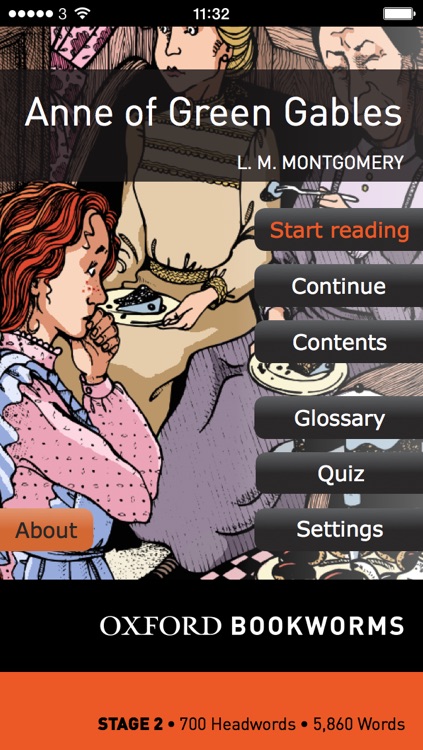 Anne of Green Gables: Oxford Bookworms Stage 2 Reader (for iPhone)