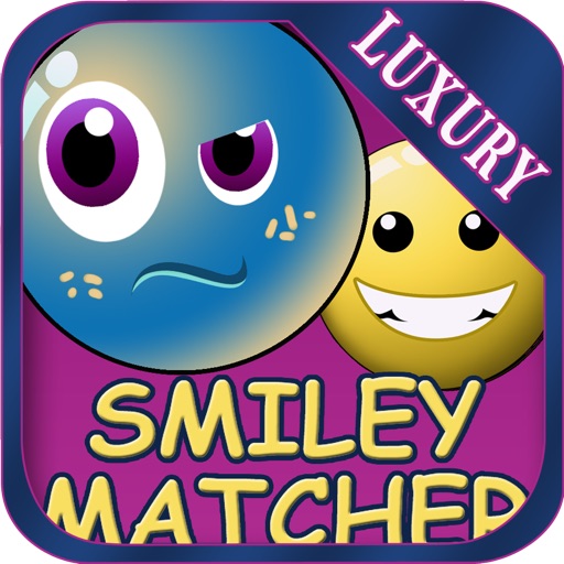 Smiley Matcher Luxury - Best Swap & Match-3 Puzzle Mania Icon