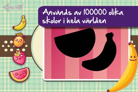 Shape Game Food Cartoon for kids screenshot 4