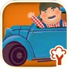 Cittadino Garage! Logic match and learning game for children
