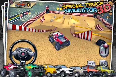 Special Truck Simulator 3D - free parking real car monster truck driving racing games screenshot 2