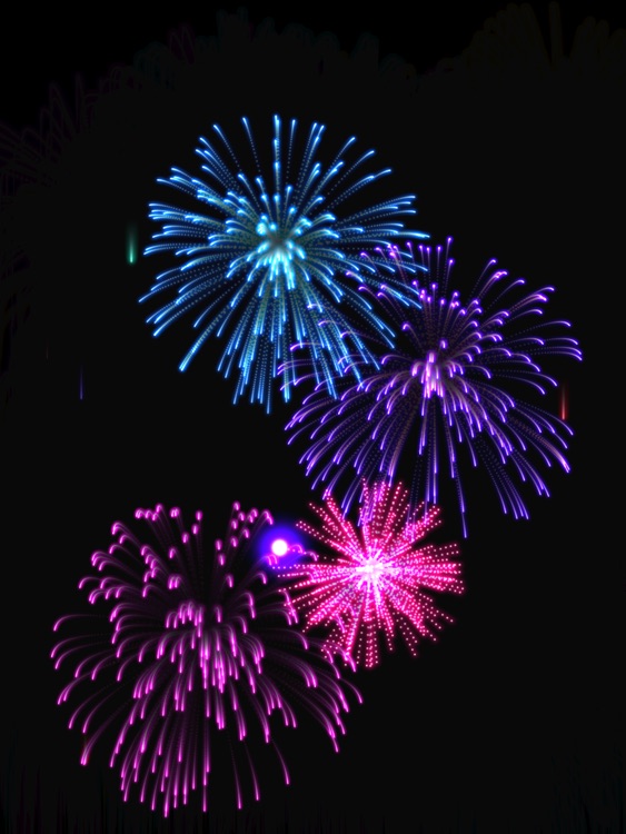 Real Fireworks Artwork Visualizer 4-in-1 HD 2014 - Play Awesome Light Show, Enjoy Fun Visuals, Make Cool Pictures for Instagram and Draw Amazing Art with Colors & Glow