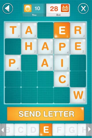 Letters2Friends- A Free Fun Addictive Word Puzzle Game screenshot 2
