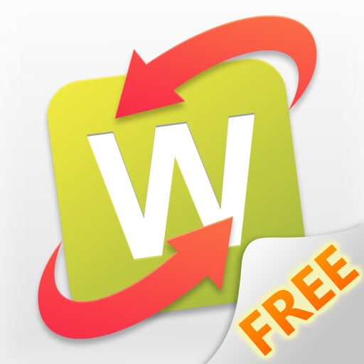Words Go Round Free - Word Puzzle Game For Kids Family and Friends Jumble Text Spell Words and Become an Unscramble Icon