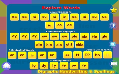 Digraphs Writing pad and Spellings For Preschoolers screenshot 2