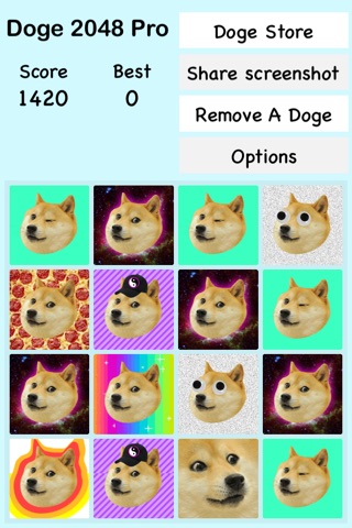 Doge 2048 Pro screenshot 2