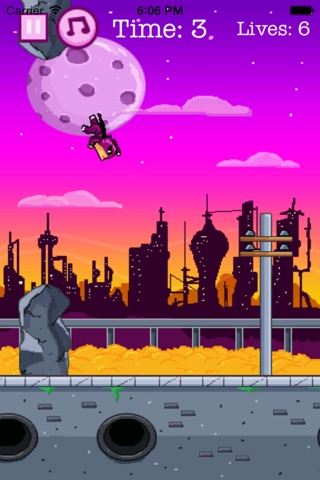 Flying Super Hero Lite screenshot 4