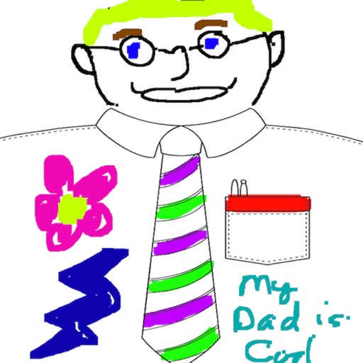 Kids Fingerpainting - Father's Day HD iOS App