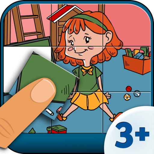 Games for Girls - Puzzle with 9 pieces (3+) Icon