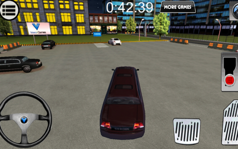 Limousine City Parking 3D screenshot 4