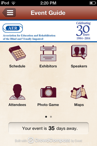 AER Intl Conf 2014 App screenshot 3