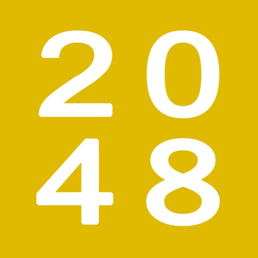 2048 HD swipe to challenge numbers free icon