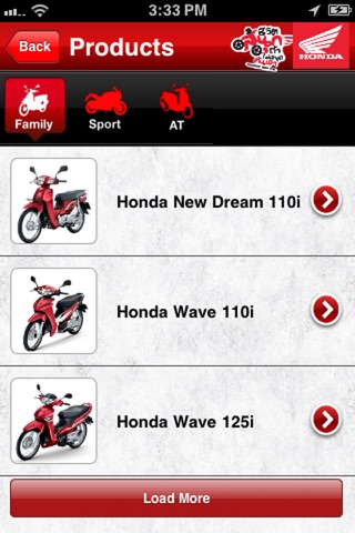 Honda Motorcycle Thailand screenshot 2