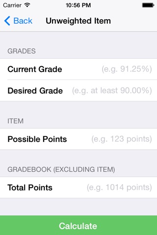 Grades (Grade Calculator) screenshot 2