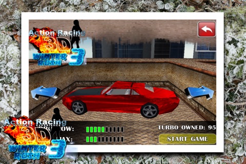 Action Racing 3D Winter Rush - Part 3 FREE Multiplayer Race Game screenshot 2