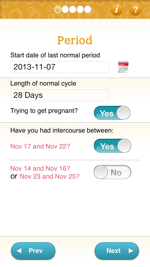 Pregnancy Test Pro Screenshot 2