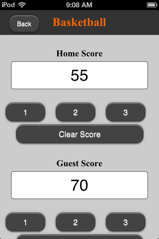 Basket Score - ScoreKeeper5000 screenshot 3