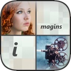 100 imagins - Reveal the picture, find hidden words & guess right
