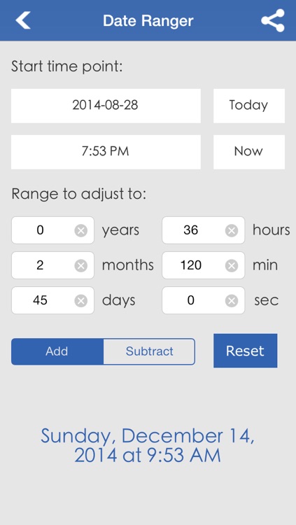 Date & Time Calculator (9 in 1) screenshot-0