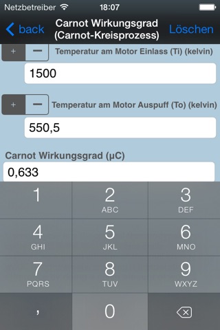 Thermal Engineering Calc screenshot 2