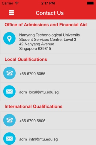 NTU Undergraduate Admissions screenshot 4
