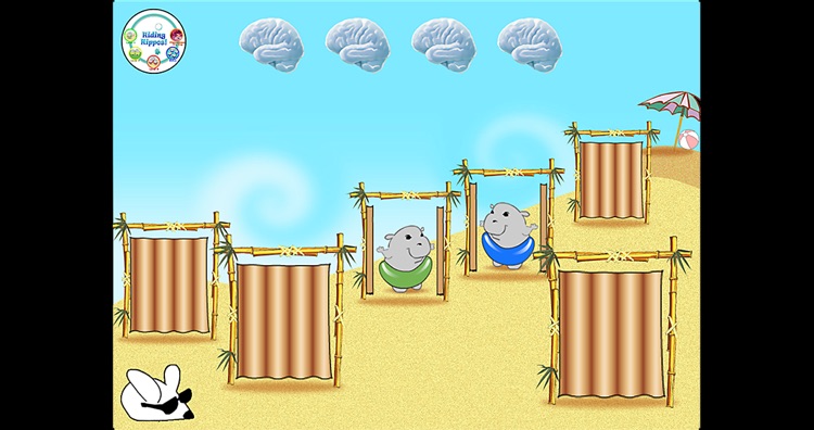 Hiding Hippos: Brain Game for Kids Free