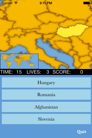 Countries of the World Quiz PRO screenshot 3