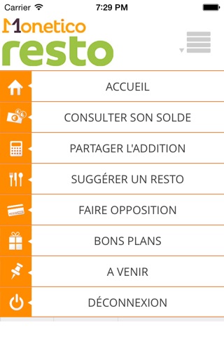 Monetico Resto screenshot 2
