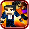 Skins Shooter Survival Game - Craft Your Driving Racing With Pixel Cars