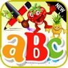 Coloring Fruits-ABC